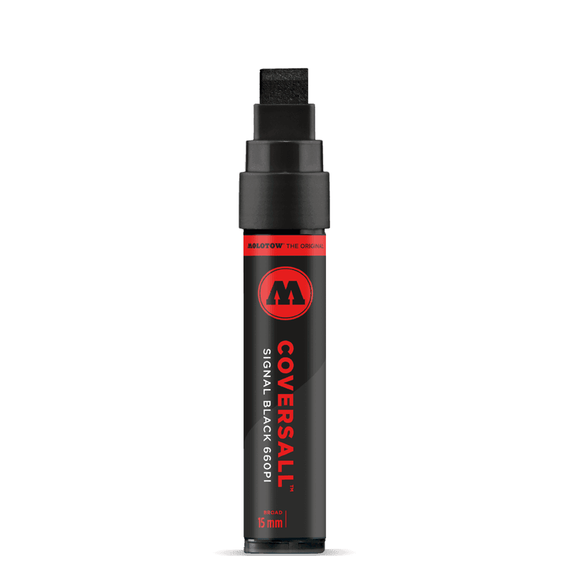Molotow COVERSALL 660PI alcohol marker, 15mm