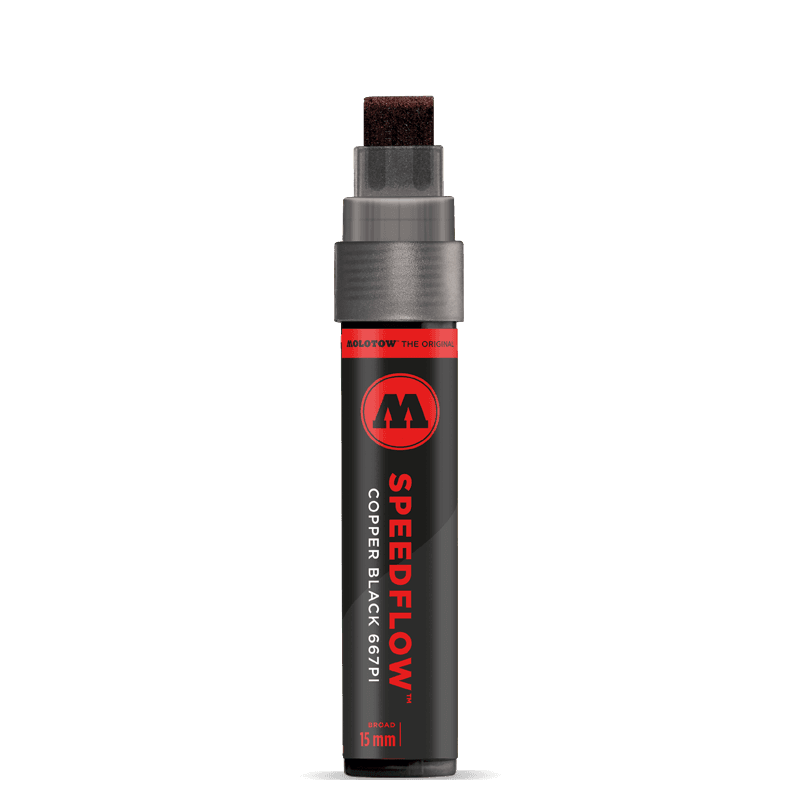 Molotow SPEEDFLOW 667PI alcohol marker, 15mm