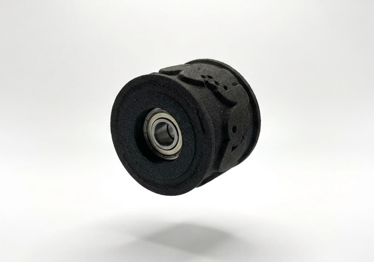 Interchangeable 30mm engraved logo roll for the LogoRolly 3.0 handle